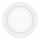 Aigostar - LED Plafonnier LED/12W/230V d. 17,4 cm 6500K blanc