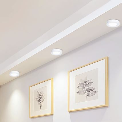Aigostar - LED Plafonnier LED/12W/230V d. 17,4 cm 6500K blanc