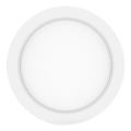 Aigostar - LED Plafonnier LED/18W/230V d. 22,6 cm 3000K blanc