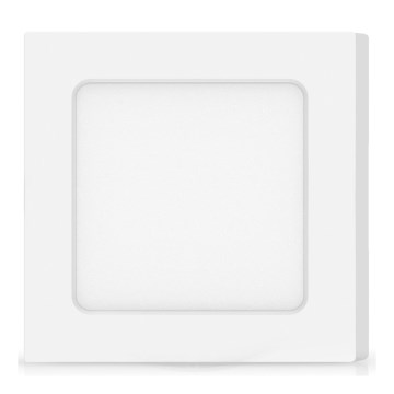 Aigostar - LED Plafonnier LED/6W/230V 12,2x12,2 cm 6500K blanc