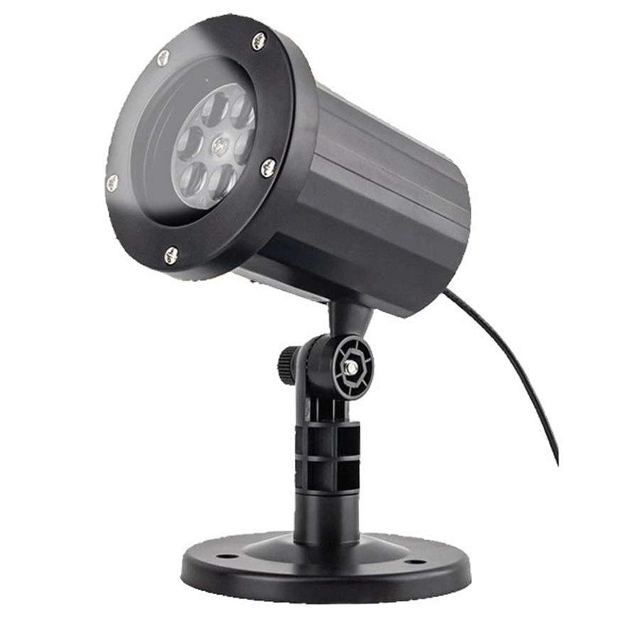 Aigostar - LED projecteur extérieur de Noël à flocons de neige LED/5W/230V IP44 multicolore