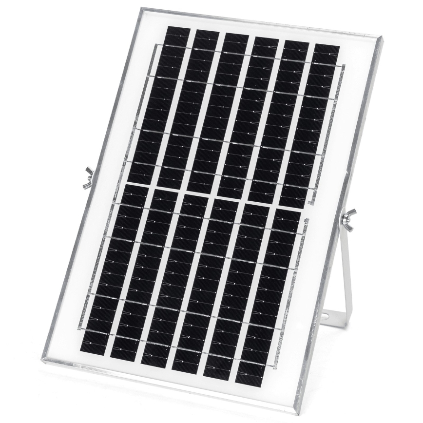 Aigostar - projecteur solaire LED/100W/3,2V 2000mAh 3000K/4000K/6500K IP66 + télécommande