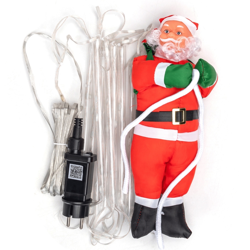 Aigostar - Décoration de Noël intelligente d'extérieur MESH LED RGBICW 150 LED/230 V 3 m IP44 + télécommande