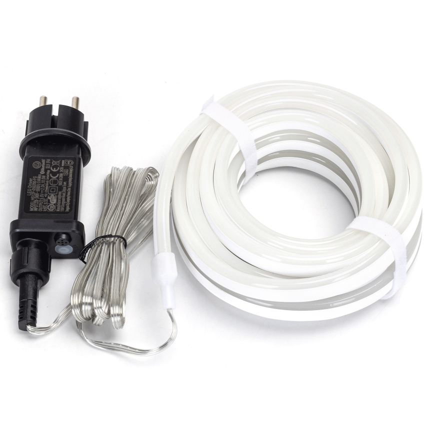 Aigostar - LED RGBICW Guirlande de Noël extérieure intelligente MESH 90xLED 3m IP44 + télécommande