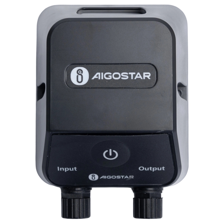 Aigostar - Lustre solaire LED RGBW dimmable MESH, LED 5 W, 3,7 V, 8000 mAh, 2700–6500 K, IP65, Ø 30 cm
