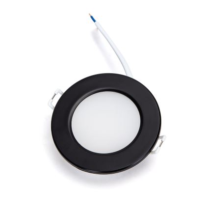 Aigostar - LOT 3x Spot encastrable extérieur LED/4,8W/230V 3000K IP65 noir