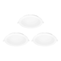 Aigostar - LOT 3x Spot encastrable RGBW à intensité variable MESH LED/15W/230V 2700K-6500K d. 17cm