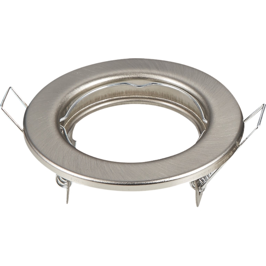 Aigostar - Lot de 2 bagues pour spot encastré GU10 Ø 8 cm chrome mat