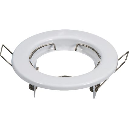 Aigostar - Lot de 2 cadres pour spots encastrables GU10 Ø 8 cm blancs