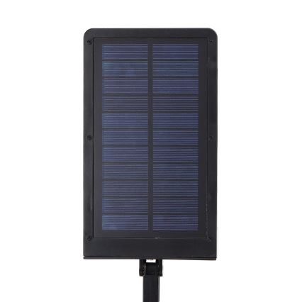 Aigostar - LOT DE 2 lampes solaires d'extérieur LED avec détecteur de mouvement LED/3W/3,7V1800 mAh IP44 3000/4000/5000K + télécommande