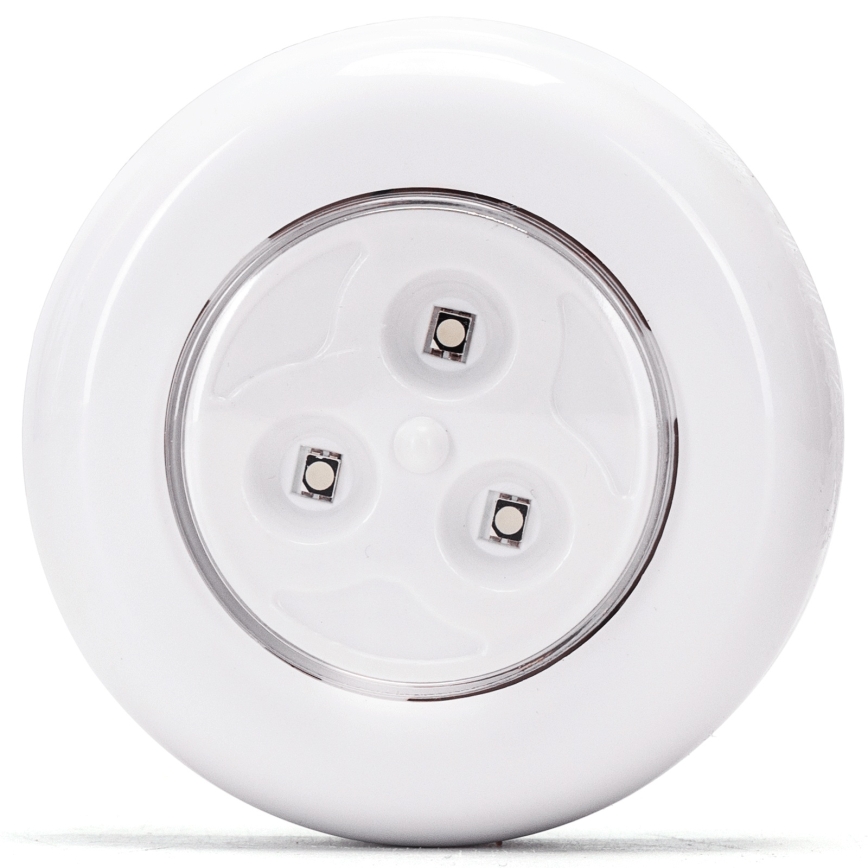 Aigostar - Lot de 3 veilleuses LED RGB portables LED/3xAAA + télécommande