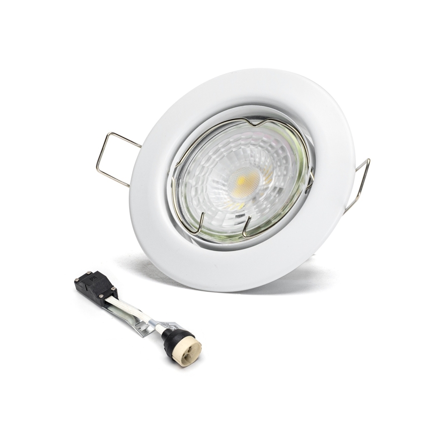 Aigostar - Lot de 3 spots LED encastrés 1x GU10/4,5W/230V 4000K blanc