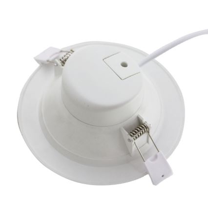 Aigostar - Plafonnier encastré pour salle de bains LED/15W/230V 4000K IP44 Ø 14,5 cm blanc