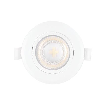 Aigostar - Luminaire encastré LED/7W/230V 3000K Ø 8,5 cm blanc chaud
