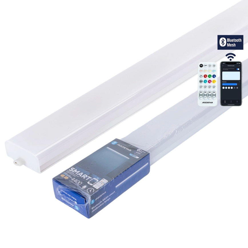 Aigostar - Luminaire LED à intensité réglable de type fluorescent MESH LED/40W/230V 6500K