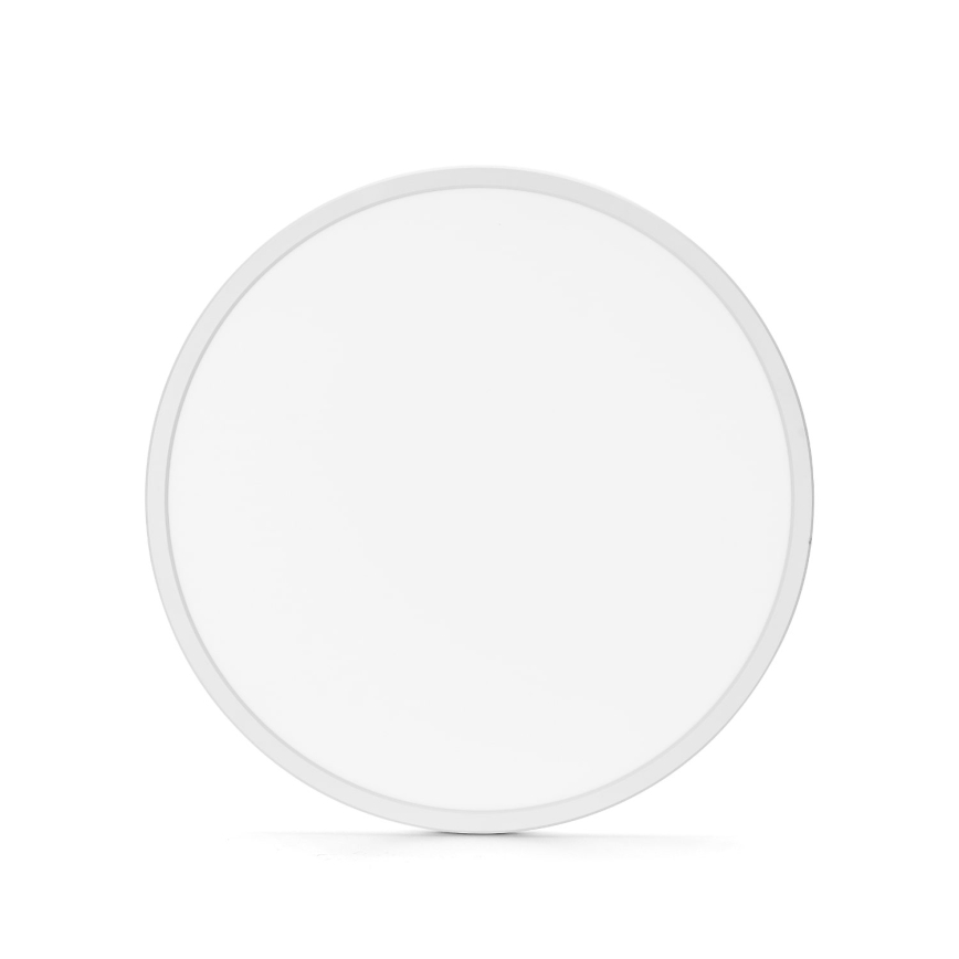 Aigostar - Plafonnier RGBW à intensité variable salle de bain LED/24W/230V 3000-6500K d. 42 cm IP44 + Télécommande