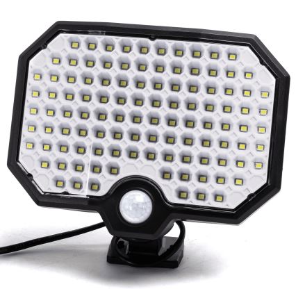 Aigostar - Luminaire solaire avec un détecteur de mouvement LED/2,4W/3,7V IP65