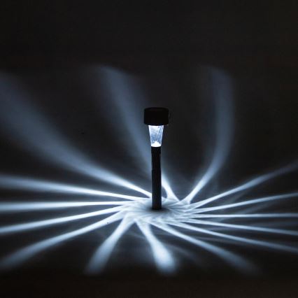 Aigostar - Luminaire solaire LED LED/2V IP44 40 mAh noir