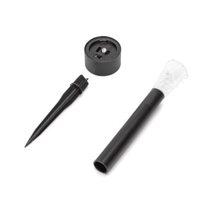 Aigostar - Luminaire solaire LED LED/2V IP44 40 mAh noir