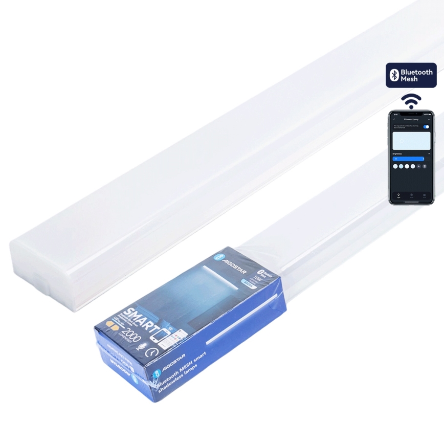 Aigostar - Luminaire tubulaire LED à intensité variable MESH LED/18W/230V 6500K