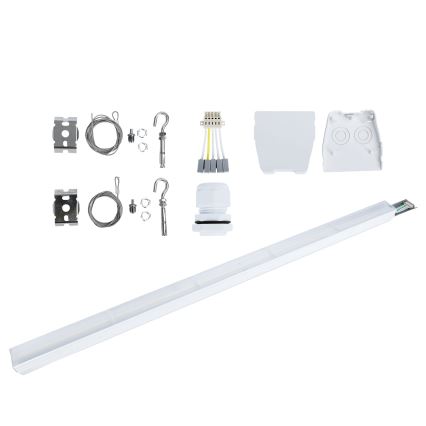 Aigostar - Luminaire fluorescent LED dimmable DALI, 75 W, 230 V, 4000 K, 143,7 cm