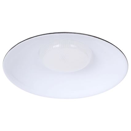 Aigostar - LED Lustre solaire avec capteur 2xLED/70W/12V 12000 mAh 6500K IP65 Ø 23,5 cm + télécommande