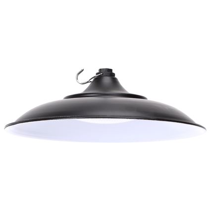 Aigostar - lustre solaire LED avec capteur, 35W/12V, batterie 3000 mAh, 6500K, Ø 15 cm + télécommande