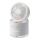 Aigostar - Mini ventilateur de bureau sans fil RGB à effet de brume MIST 10W/5V 2000mAh blanc