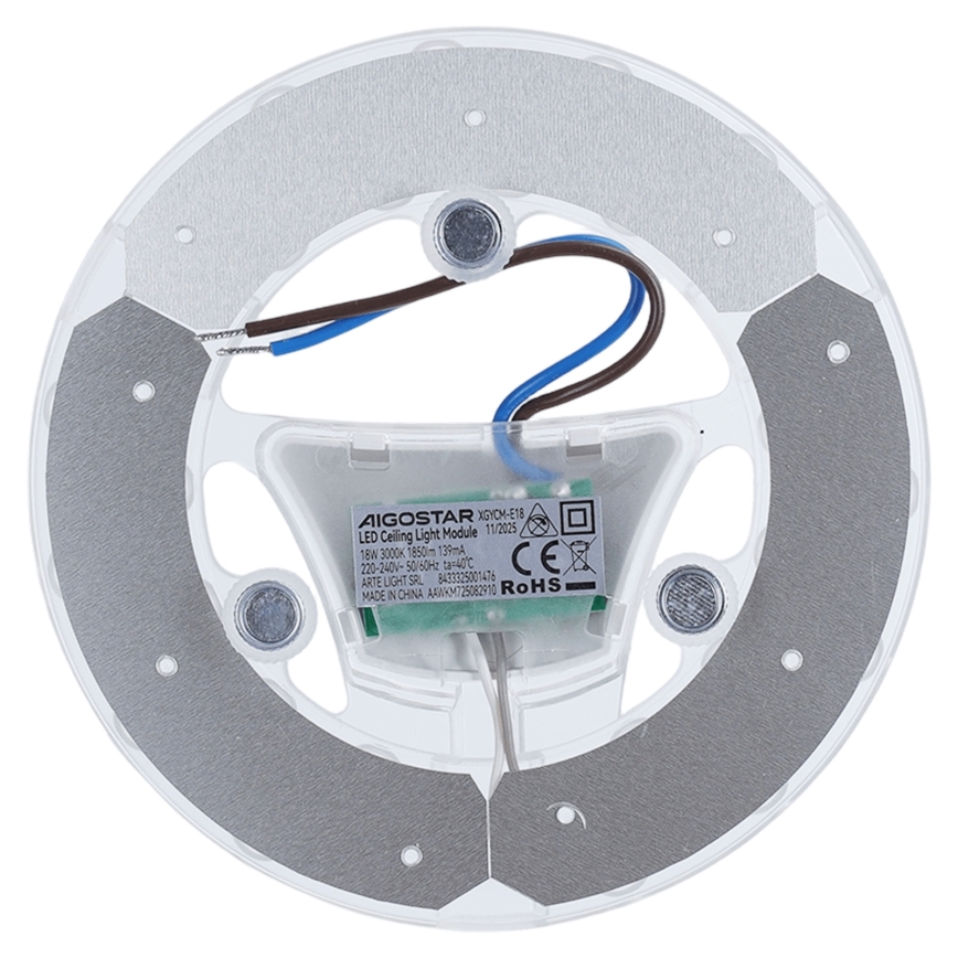 Aigostar - Module LED magnétique LED/18W/230V 3000K