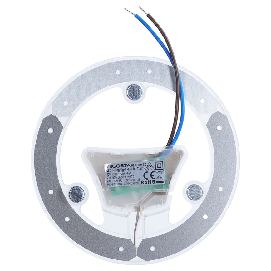 Aigostar - Module magnétique LED/12W/230V 4000K
