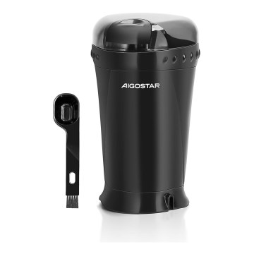 Aigostar - Moulin à café à grain électrique 60g 200W/230V noir