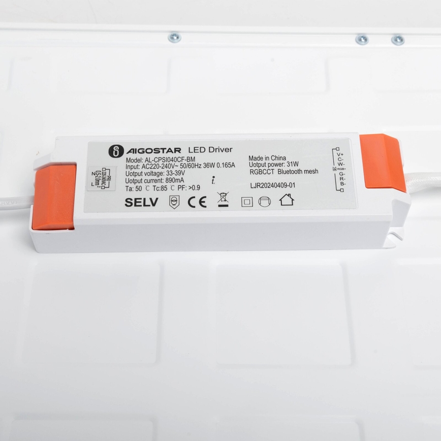 Aigostar - Panneau en saillie RGBW à intensité variable LED/36W/230V 2700-6500K 120x30 cm