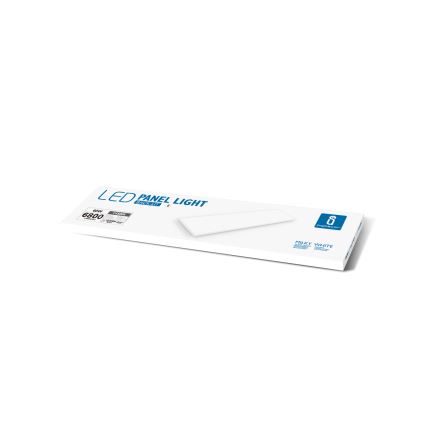 Aigostar - Panneau encastrable LED/60W/230V 6500K 120x30cm blanc