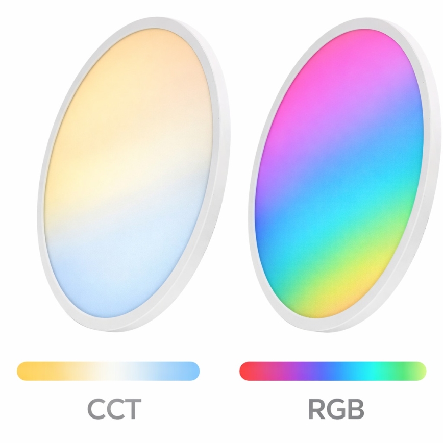 Aigostar - Plafonier RGBW à intensité variable MESH LED/36W/230V 3000-6500K blanc + Télécommande