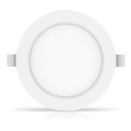 Aigostar - Plafonnier encastré LED 9 W / 230 V / 3000 K Ø 14,5 cm, blanc chaud