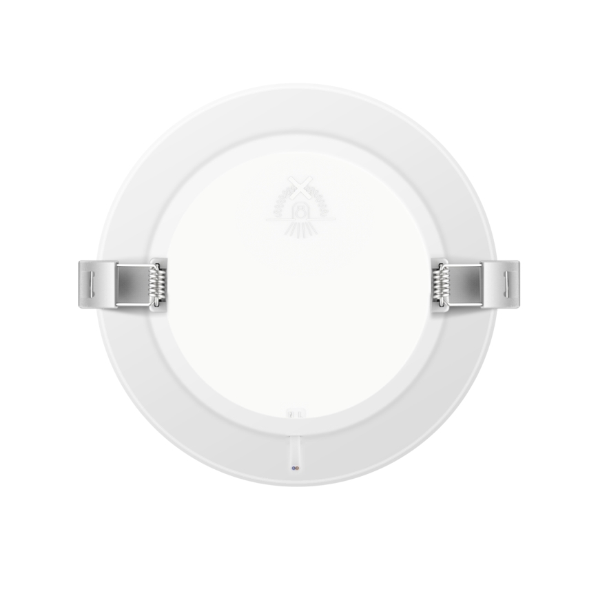 Aigostar - Plafonnier encastré LED 9 W / 230 V / 3000 K Ø 14,5 cm, blanc chaud