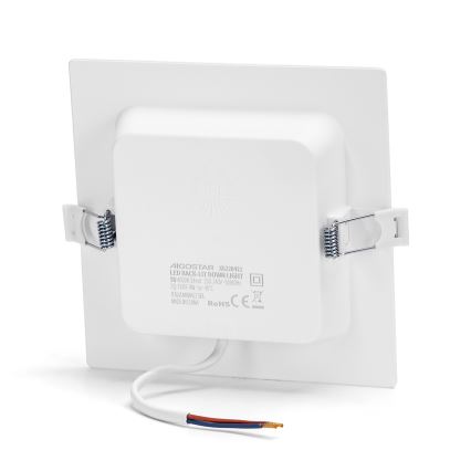 Aigostar - Plafonnier encastré LED/9W/230V 4000K 14,5x14,5 cm blanc