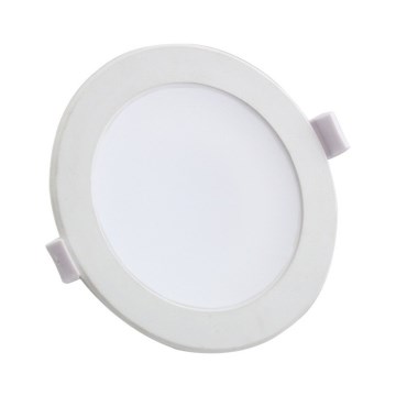 Aigostar - Plafonnier encastré pour salle de bains LED/15W/230V 4000K IP44 Ø 14,5 cm blanc