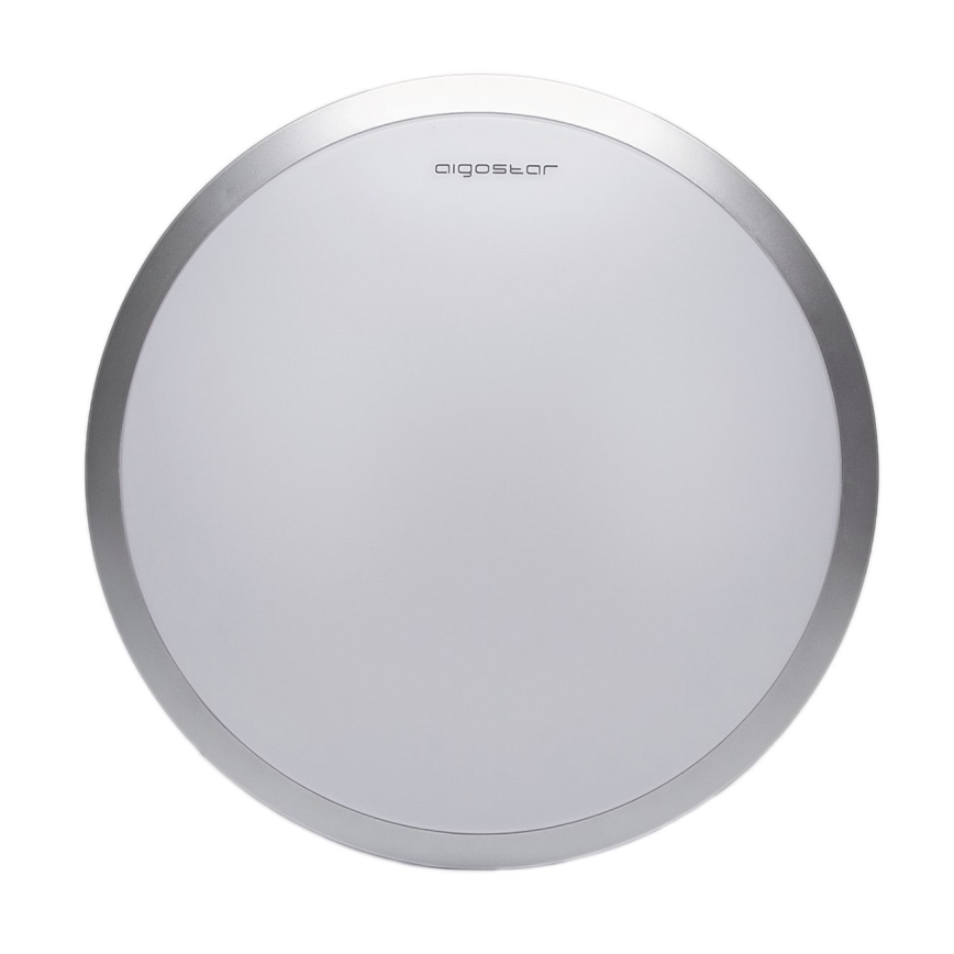Aigostar - Plafonnier LED/18W/230V 3000K chrome brillant
