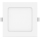 Aigostar - Plafonnier LED 6W/230V 3000K 12x12 cm blanc
