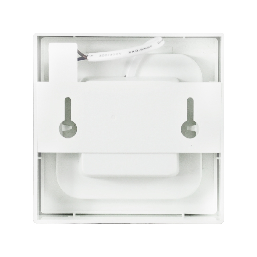 Aigostar - Plafonnier LED en saillie 6W/230V 3000K 12,2x12,2 cm blanc