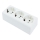 Aigostar - Prise murale 3x SCHUKO 250 V / 16 A