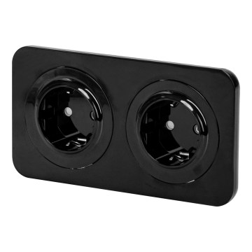 Aigostar - Prise murale double SCHUKO 250 V / 16 A