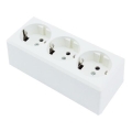 Aigostar - Prise murale triple SCHUKO 250 V / 16 A