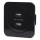 Aigostar - Prise USB murale avec plaque 2x USB-A, noire