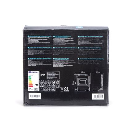 Aigostar - Projecteur avec support LED/100W/230V 6500K IP65