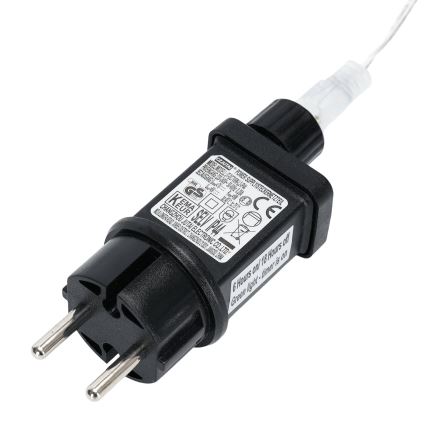 Aigostar - projecteur LED de Noël à flocons de neige LED/5W/230V blanc froid noir/blanc