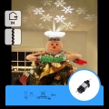 Aigostar - projecteur LED de Noël à flocons de neige LED/5W/230V blanc froid pain d'épices