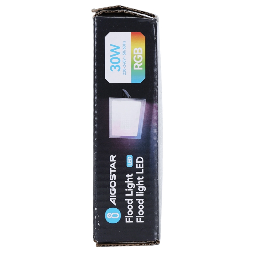 Aigostar - Projecteur LED RGB/30W/230V IP65 + télécommande
