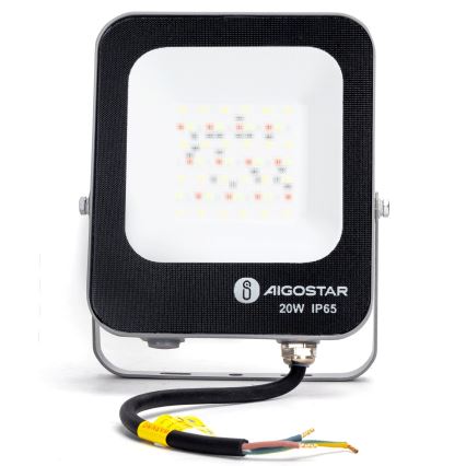 Aigostar - Projecteur RGBW à intensité variable MESH Smart LED/20W/230V 6500K IP65 + télécommande